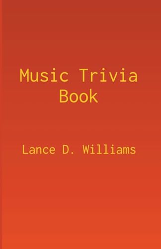 Williams - Music Trivia Book - New paperback or softback