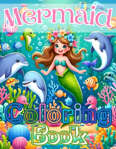 Dungeons - Mermaid Coloring Book: A Captivating and Enchanting Colorin