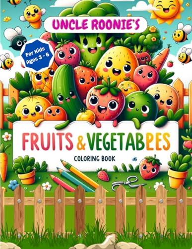 Herbs - Uncle Roonie's Fruits and Vegetables Coloring Book: For Kids A
