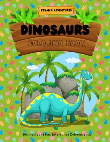 dad - dinosaur funny facts coloring book - New paperback or softback