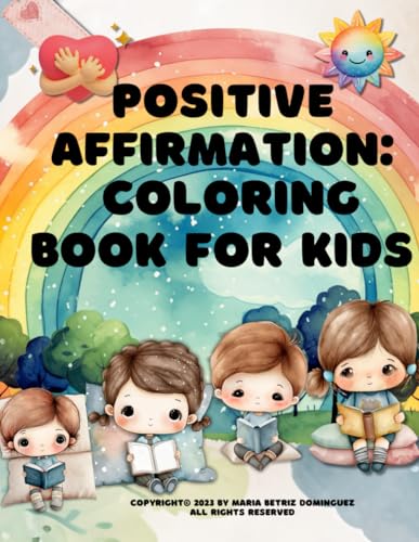 Dominguez - Positive Affirmation: Coloring Book for Kids - New paperba