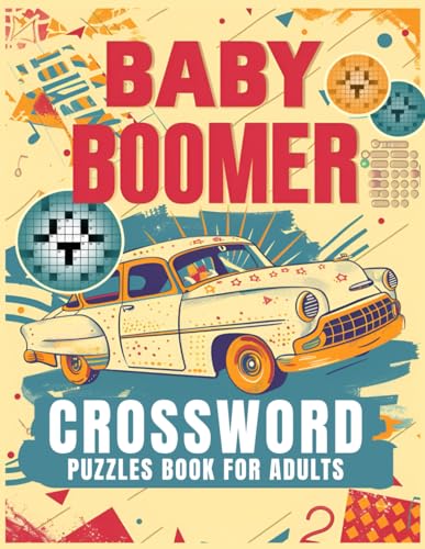 Publisher - Baby Boomer Crossword Puzzles Book For Adults: 1950s, 1960
