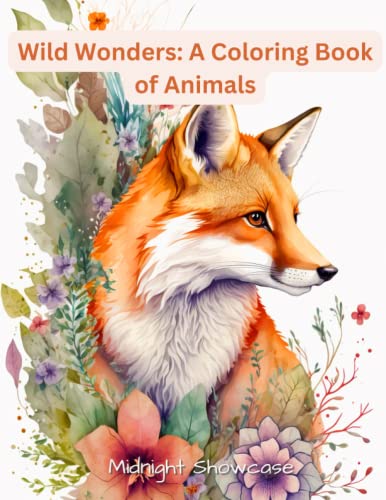 Showcas - Wild Wonders A Coloring Book of Animals - New paperback or