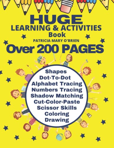 O'Brien - Huge - Learning and Activities Book Over 200 Pages Bursting
