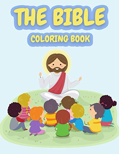 Stories - Bible Coloring Book 22 illustrations for kids and toddlers