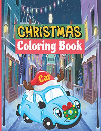 blend - Christmas Car Coloring Book  Christmas Coloring Books for Kids
