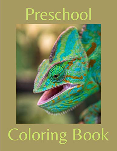 Coloring Animal Sen - Preschool Coloring Book First Doodling For Chil