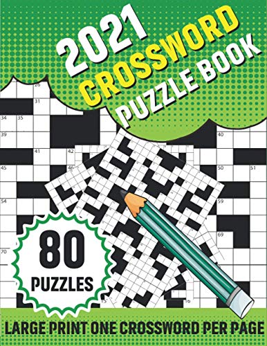 Publication - 2021 Crossword Puzzle Book 80 Large Print Crossword Wit