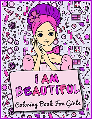 AGOUGIL - I Am Beautiful Coloring Book For Girls - New paperback or so
