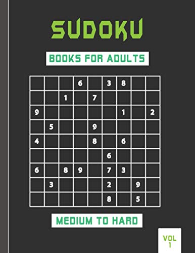 River publishings - Sudoku books for adults medium to hard vol 1 Adul