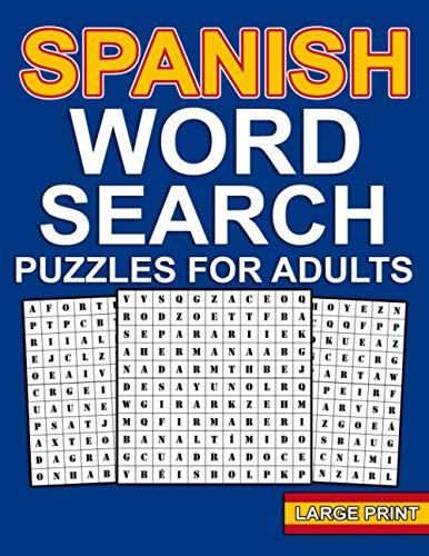 activity - spanish word search puzzles Large Print Spanish Word Searc