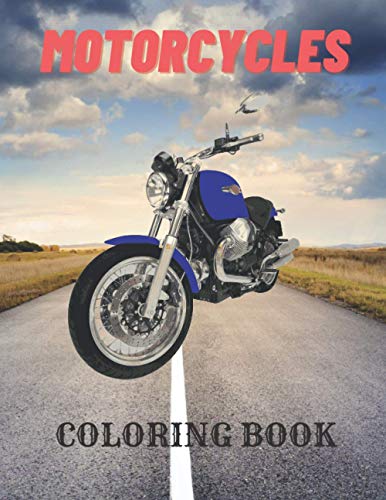 Elephant - Motorcycles Coloring Book Chopper Superbike Motocross Olds