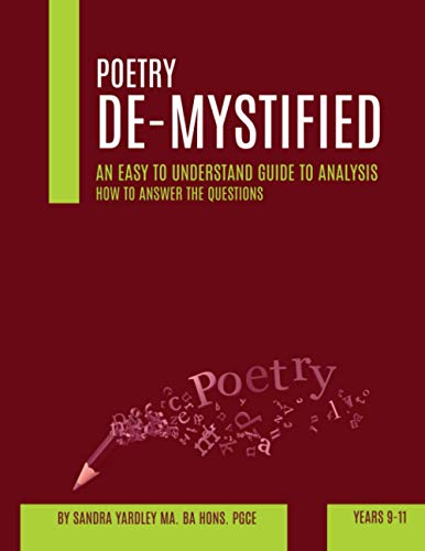 Yardley - Poetry De-Mystified - New paperback or softback