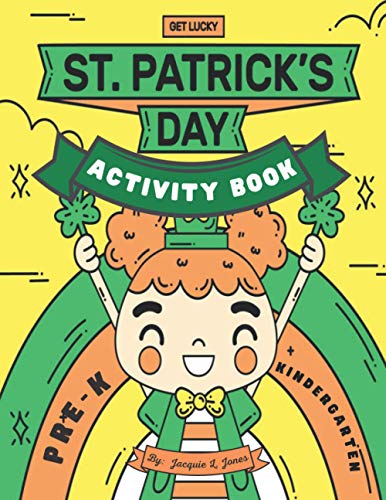 Press - St. Patrick's Day Activity Book, Kindergarten, Pre-K Activity