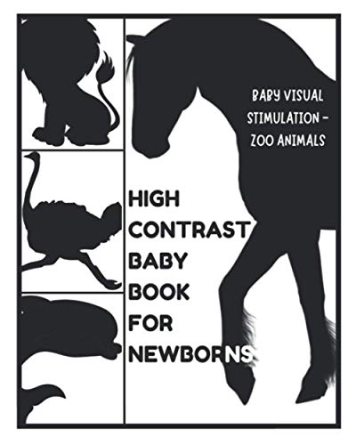 Fletcher - Baby Visual Stimulation - High Contrast Baby Book for Newbo