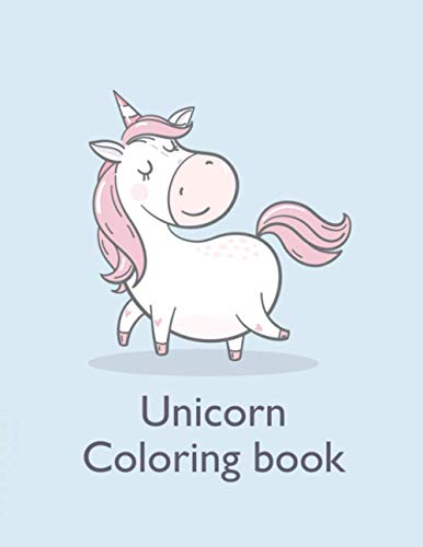 Allison Cummings - Unicorn Coloring book Cool Book for Kids Ages 4-8