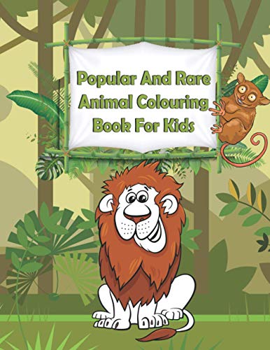 Publishing - Popular And Rare Animal Colouring Book For Kids - New pap
