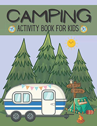 Whit - Camping Activity Book For Kids Camping Activity and Puzzle Boo