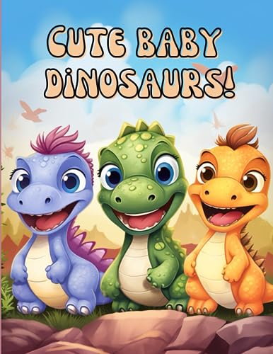 N?el - Cute ay Dinosaurs!: Prehistoric ays for colouring! - New paperb
