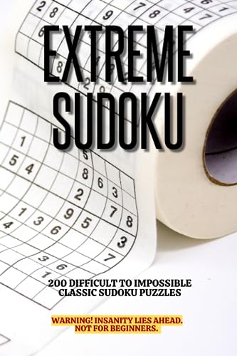 Patel - Extreme Sudoku 200 DIFFICULT TO IMPOSSIBLE CLASSIC SUDOKU PU