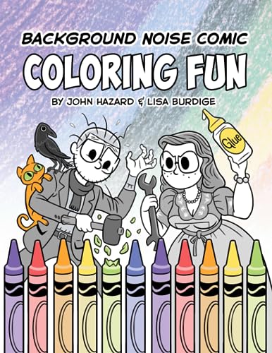 Hazard - Background Noise Comic Coloring Fun - New paperback or softba
