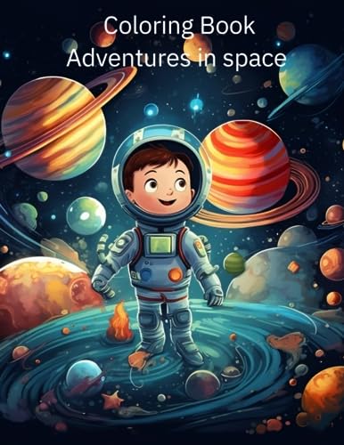 Lizano - Adventures In Space (Coloring Book) - New paperback or softba