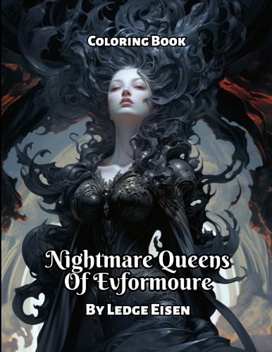 Eisen - Nightmare Queens Of Evformoure Coloring Book - New paperback o