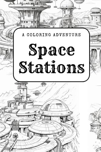 Studios - Space Stations A Coloring Adventure - New paperback or soft