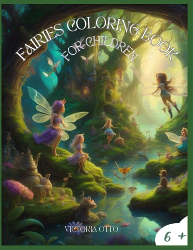 Otto - Fairies Coloring Book For Children - New paperback or softbac
