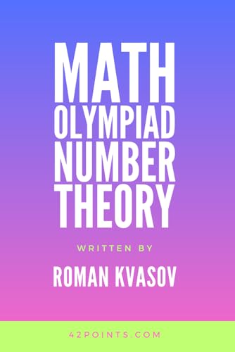 KVASOV - MATH OLYMPIAD NUMBER THEORY - New paperback or softback