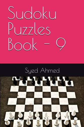 Ahmed - Sudoku Puzzles Book - 9 - New paperback or softback
