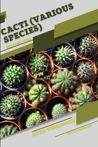 Sabanen - Cacti (various species) Open terrarium, Beginner's Guide -