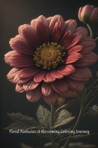 Dalsten - Floral Fantasies A Blossoming Coloring Journey - New paperb