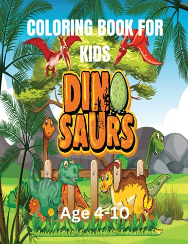 JARVIS - Dinosaurs Coloring Book For Kids A Dinosaur Coloring Book f
