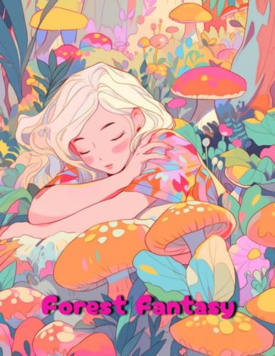 Scotland - Forest Fantsy Anime fantasy coloring book relaxing - New p