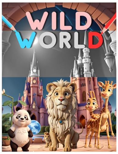 Fontes - Wild Worlds A Coloring Adventure with 101 Animal Environment