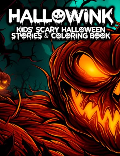 Kostyshau - Hallowink Kids' Scary Halloween Stories & Coloring Book -