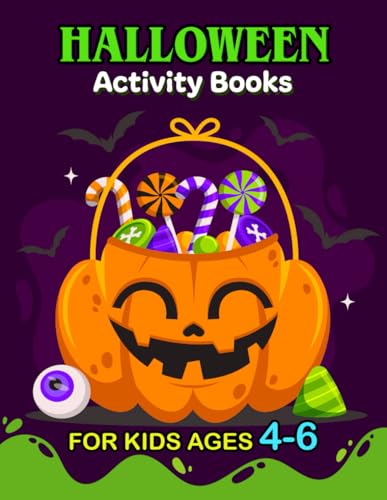 Lily Sally - Halloween Activity Book for Kids Ages 4-6 - New paperback