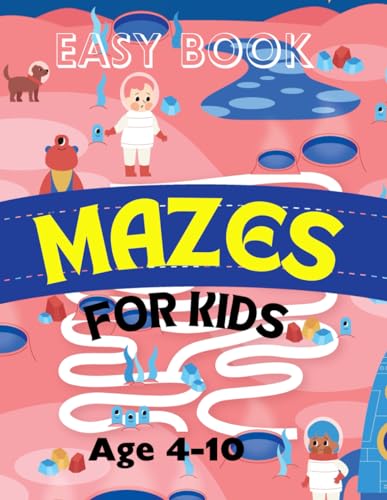 HORNTON - Easy Mazes Book For Kids Gentle Maze Challenges for Kids -