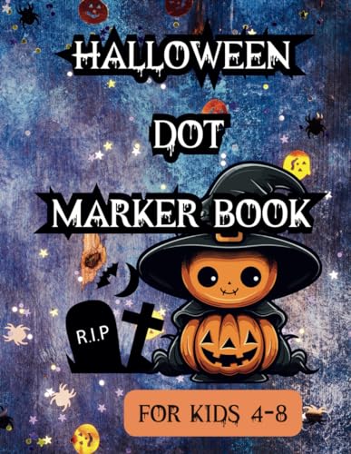 Gougthy - Halloween Dot Marker Book For Kids 4-8 - New paperback or