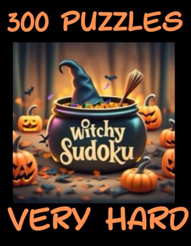 Lin - Witchy Sudoku - 300 Puzzles - Level Very Hard - Sudoku Extreme