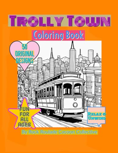 Mahoney - Trolly Town: coloring book - New paperback or softback