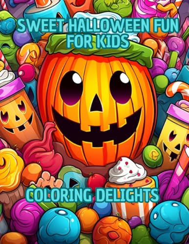 Bryan - Sweet Halloween Fun for Kids Coloring Delights - New paperbac