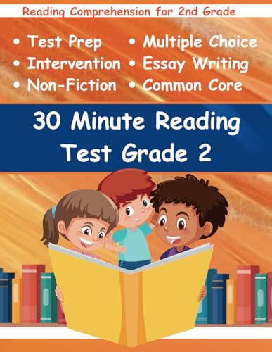 Fr - 30 Minute Reading Test Grade 2: Reading Comprehension for 2nd Gra