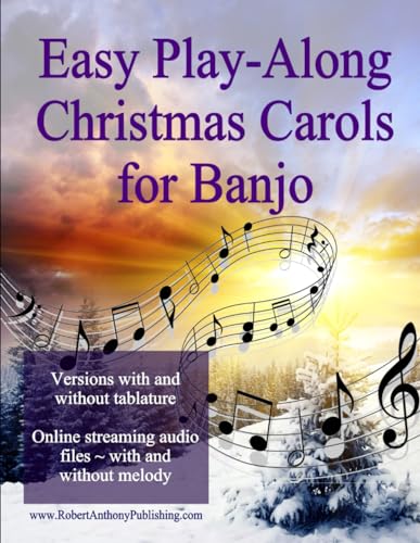 Anthony - Easy Play-Along Christmas Carols for Banjo - New paperback o