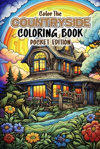 Muldoon - Color The Countryside Coloring Book Pocket Edition - New pa