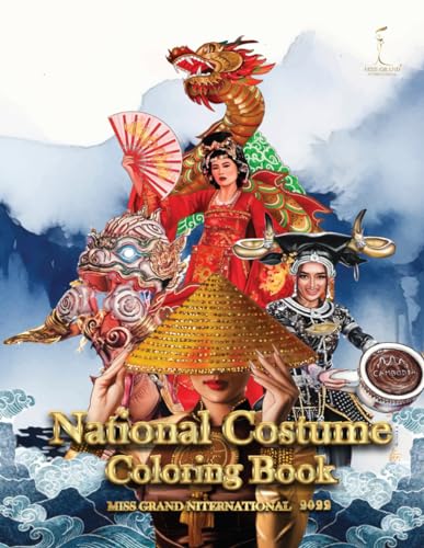 Chantaratim - National Costume Coloring Book Miss Grand International