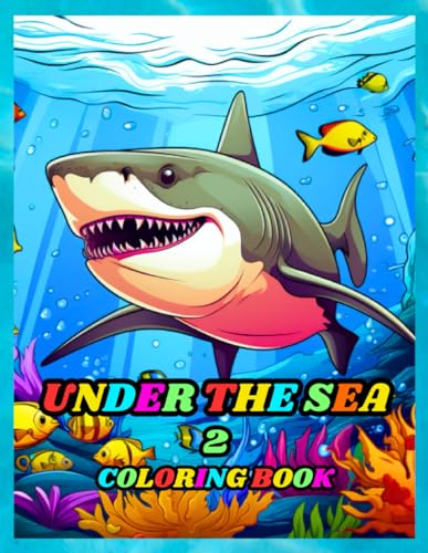 de la Cerda - UNDER THE SEA 2 Coloring book for kids to develop their
