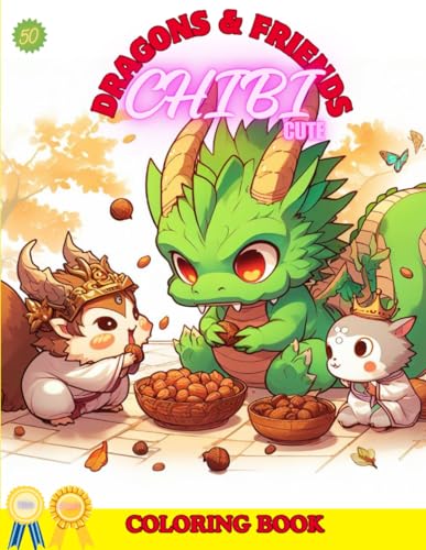 Green - Dragons & Friends CHIBI CUTE SUPER SWEET LOVING FRIENDSHIP