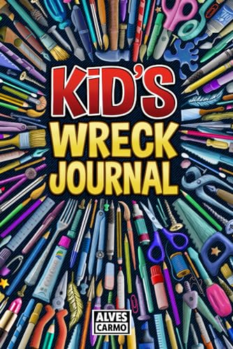 Carmo - KID'S WRECK JOURNAL Interactive, fun, and educational activit